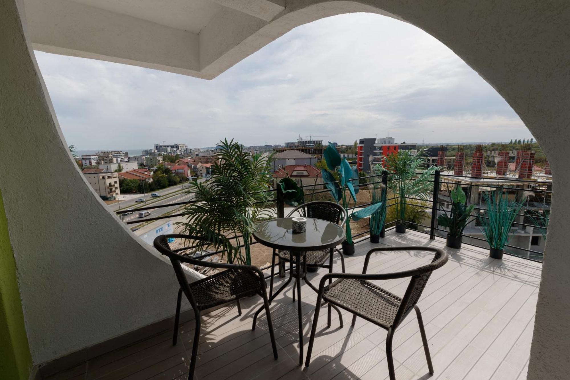 Grazzia Deluxe Apartments Năvodari Eksteriør billede