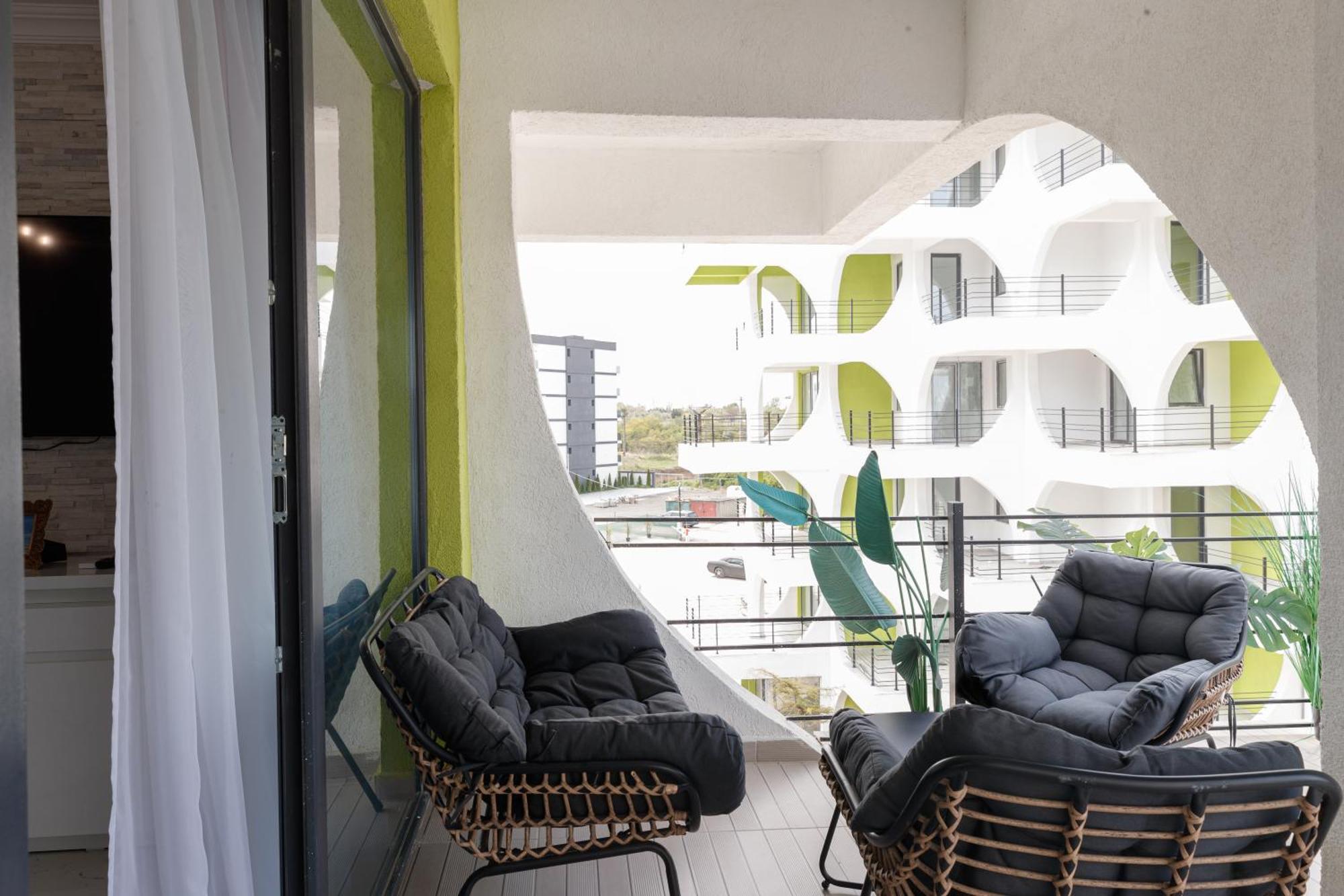 Grazzia Deluxe Apartments Năvodari Eksteriør billede