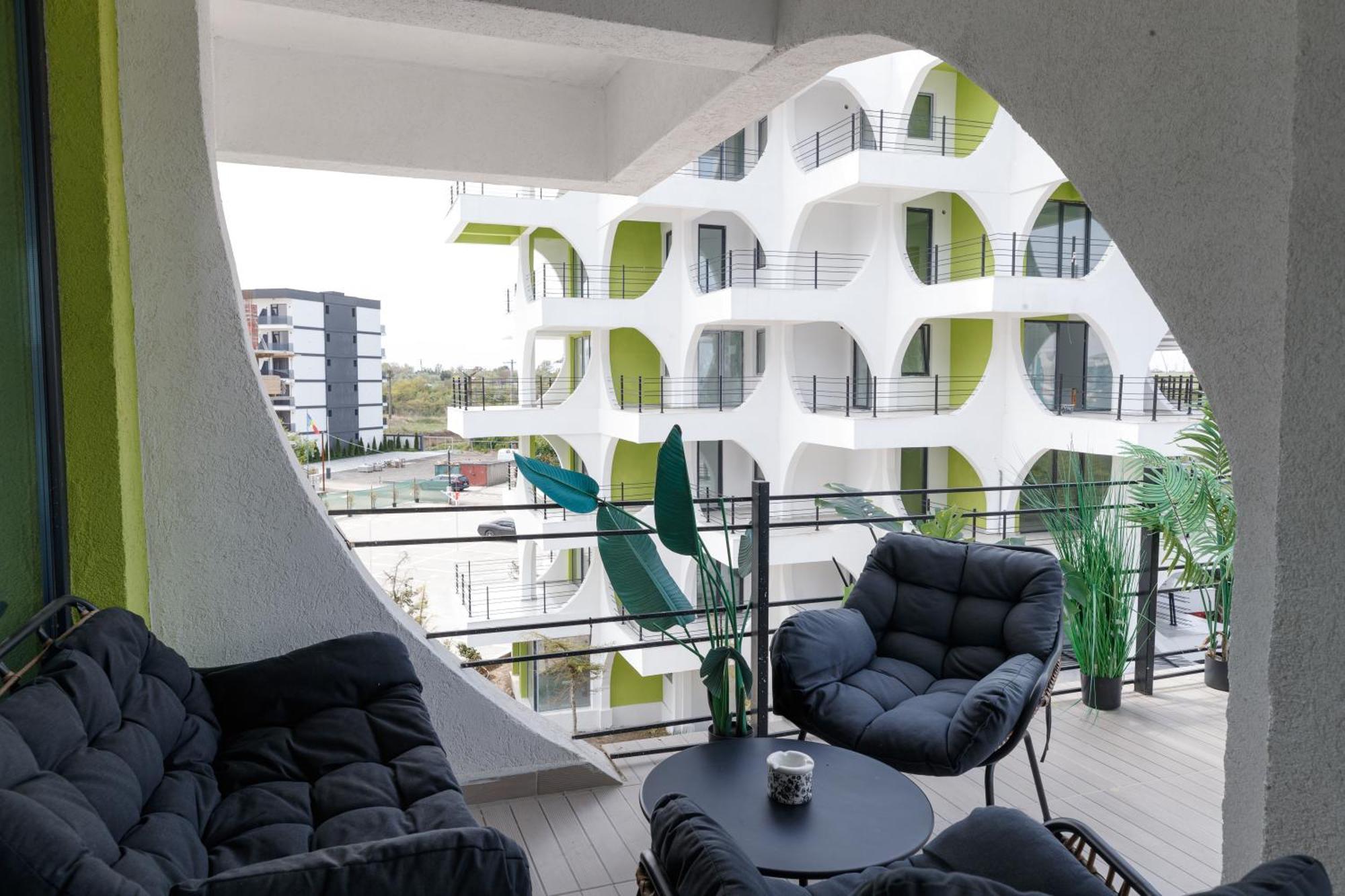 Grazzia Deluxe Apartments Năvodari Eksteriør billede